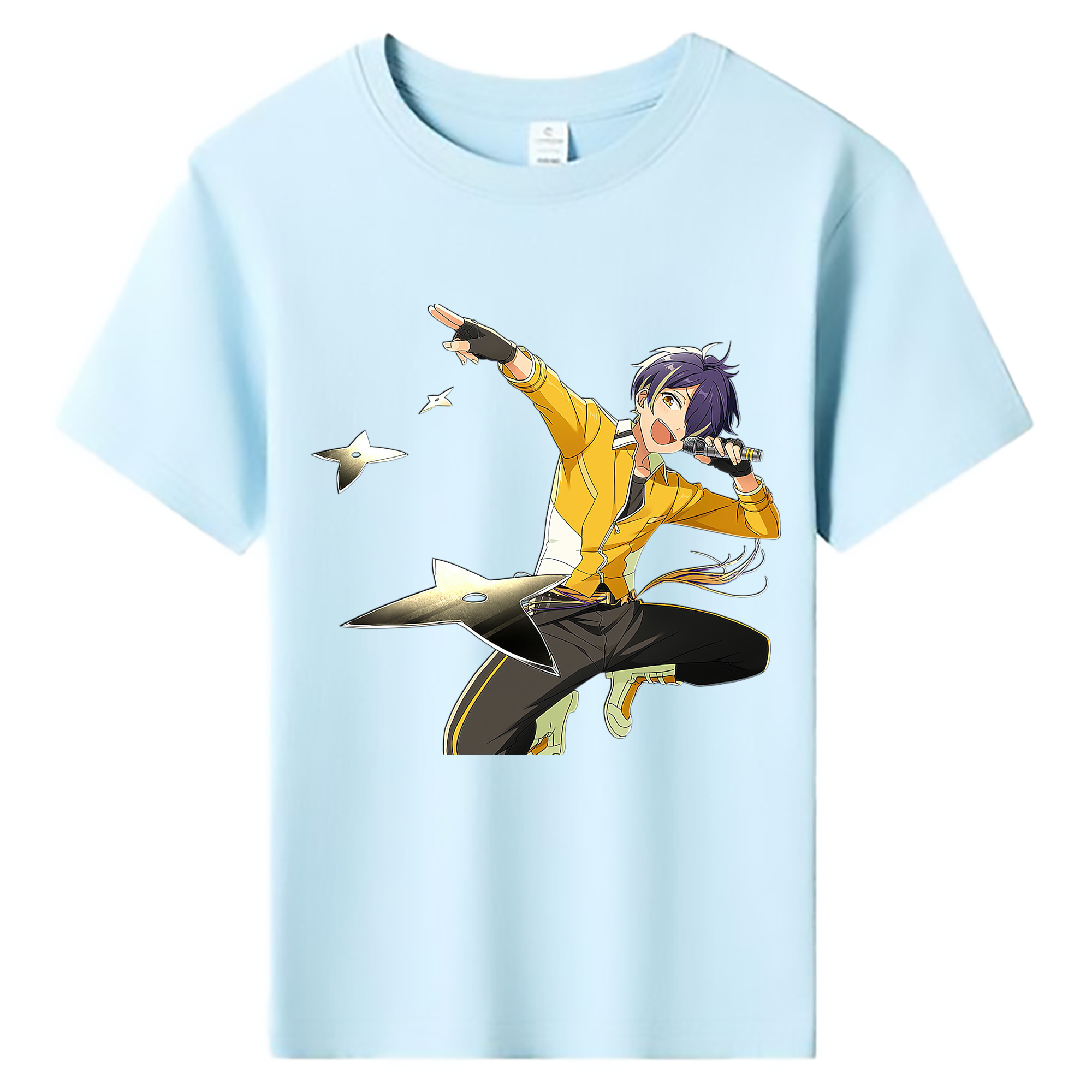 （画像用） あんさんぶるスターズ! Ensemble Stars 綿100％キッズTシャツ（フロントプリント）